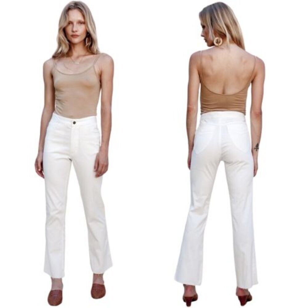 Lykke Wullf White Fonda Jeans